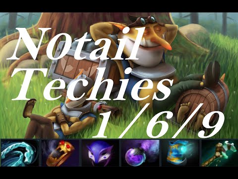 N0tail Techies vs Dendi Lina - 1/6/3 be carried XD- MidOne, MagE-, Charlie, Cooman - dota2