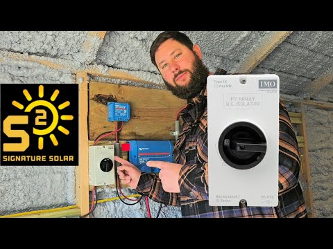 How to Wire a Solar DC Disconnect for Beginners #dcpower