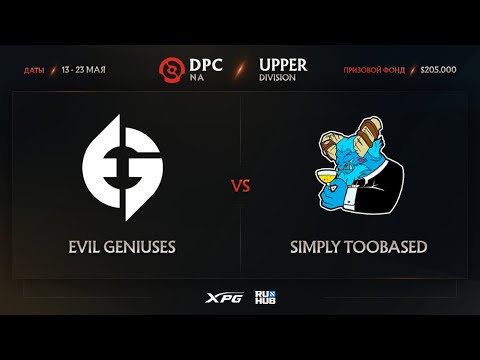 Evil Geniuses vs simply TOOBASED, Dota Pro Circuit 2021 NA S2, bo3, game 1 [Mortalles & Adekvat]