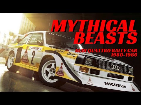 MYTHICAL BEASTS: THE AUDI QUATTRO RALLY CARS - #AUDI #QUATTRO #RALLY #RALLYE #RACING #WRC #racecar