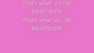 Bratz-bratitude lyrics..