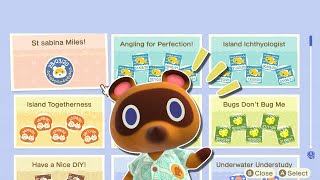 FULL GUIDE to completing your NOOK MILES achievements | Animal Crossing New Horizons