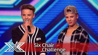 The Brooks sing Cher Lloyd’s Want You Back! | Six Chair Challenge | The X Factor 2016