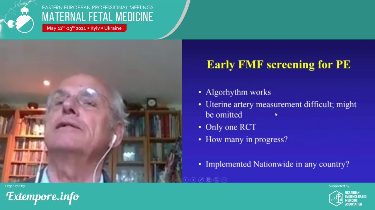 Prof. Gerard H.A. Visser on EASTERN EUROPEAN PROFESSIONAL MEETINGS: maternal fetal medicine - 2021
