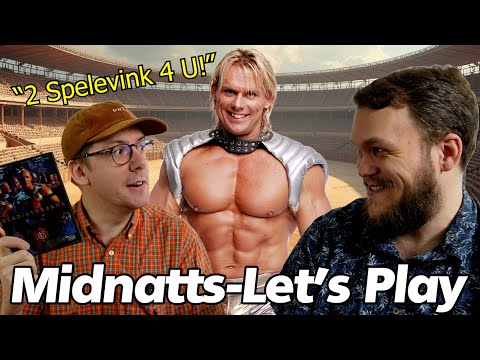 KAN VI SPÖA EN GLADIATOR? | Midnatts-Let's Play: Gladiatorerna