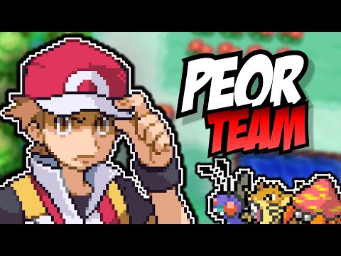 Can I get through Pokémon Fire Red with the WORST team possible?