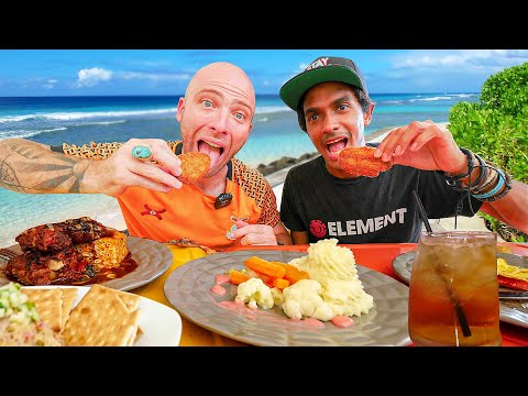 RUM Soaked BAJAN FOOD in Holetown, Barbados! Everything BETTER with Rum SHOP TOUR!