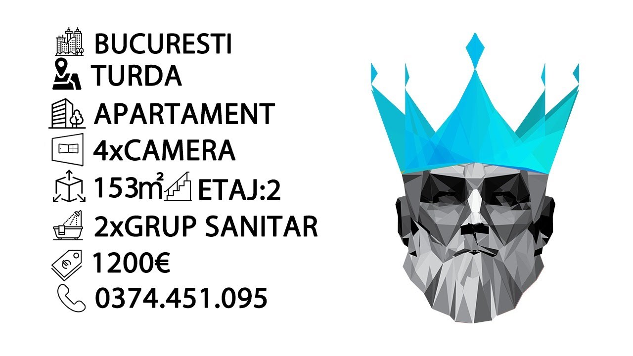 Tur video Turda | 4 Camere | Bloc Nou | Decomandat | Parcare Subteran | 2 Bai