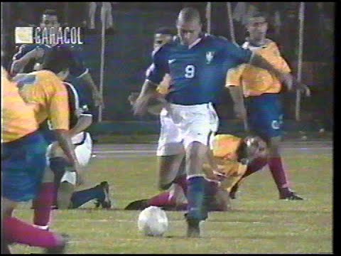 Brasil vs Colombia Partido Completo Jornada 3 Copa América 1997
