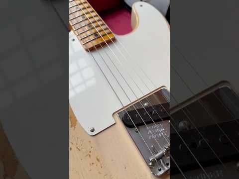 2024 Fender Custom Shop Esquire Telecaster 50s Limited Edition Super Heavy Relic - Aged White Blonde image 24