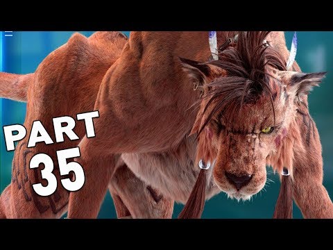 FINAL FANTASY 7 REMAKE Walkthrough Gameplay Part 35 - Red Xiii (FF7 PS4)