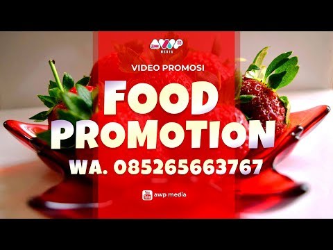 Video Promosi Jasa Makanan