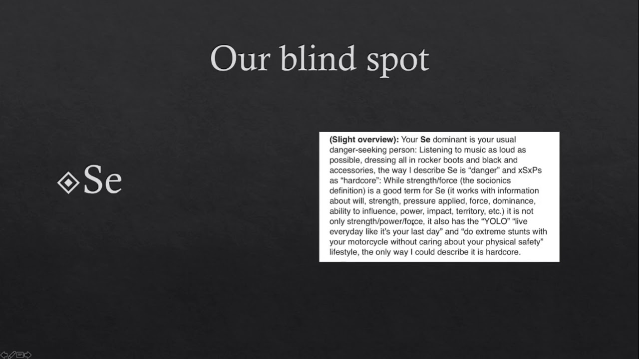 INTP Growth - Dealing with the Blindspot