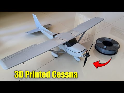 How to make 3D printed Cessna RC Plane | Mr. Indian Aviator