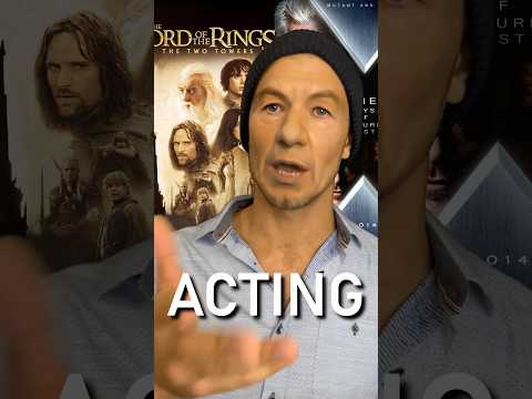 Ian McKellen’s Acting Tips #shorts #impression #ianmckellen #gandalf #lordoftherings #silly #skit