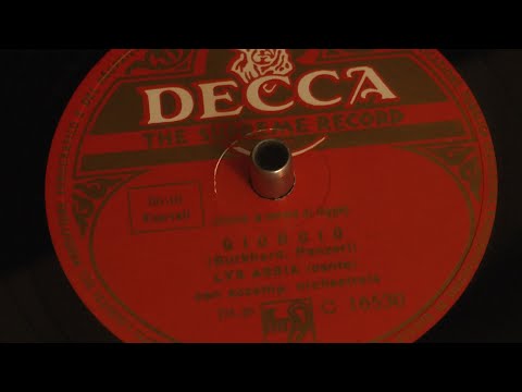 Eurovision - Lys Assia with Giorgio (full Italian version) 78 rpm
