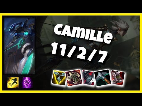 Camille vs Darius BR Challenger TOP (11/2/7) - v10.25