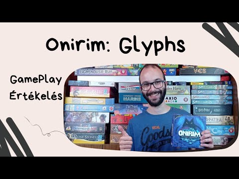 Onirim Glyphs kiegészítő és végigjátszás