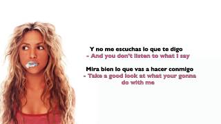 Ciega, Sordomuda - Shakira Letra / English lyrics
