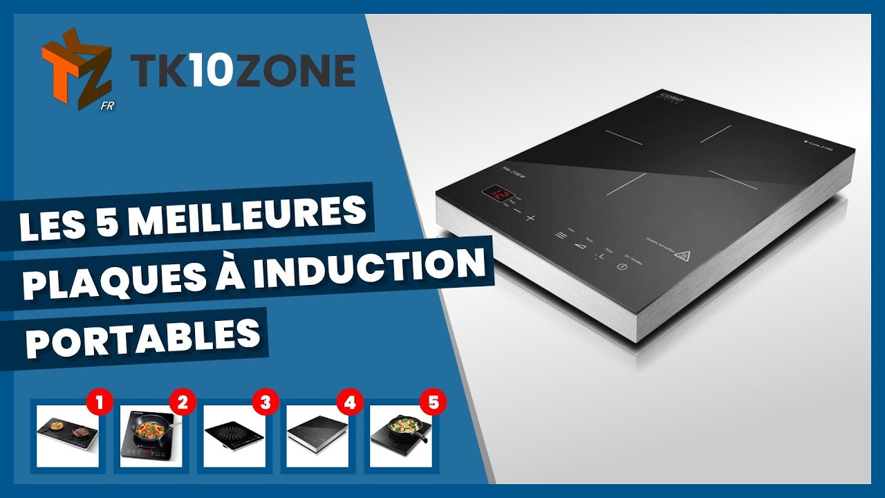 Les 5 meilleures plaques à induction portables