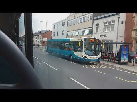 Whiny gearbox and awful sounding Pulsar Arriva North East NK10 CFO / 1449.