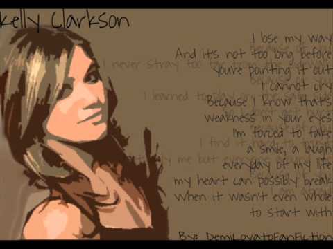 Kelly Clarkson // Because Of You // Lyrics (Read DB)