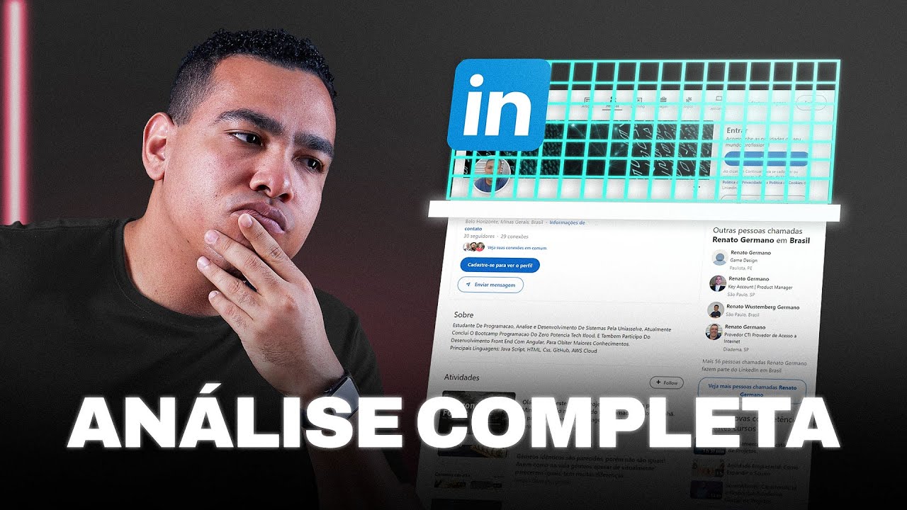 Analisando O LinkedIn Dos Meus Inscritos | DevClub