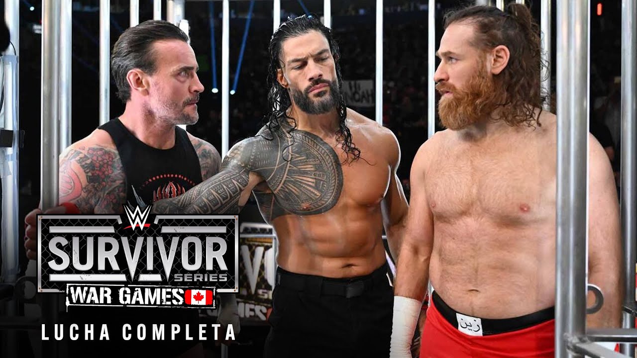 LUCHA COMPLETA: Combate Masculino de WarGames: Survivor Series: WarGames 2024