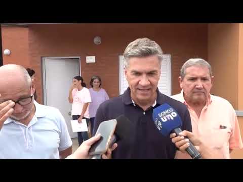 Concepción del Bermejo: Zdero entrega viviendas que otros dejaron a medio hacer.