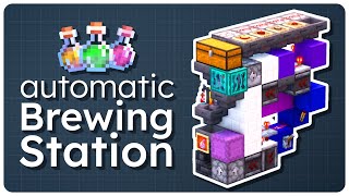 Fully Automatic Potion Brewer | Minecraft Java 1.20+ Redstone Tutorial