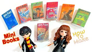 HARRY POTTER MINIATURE BOOK - HOW TO MAKE