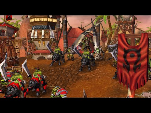 Warcraft 3 Book of Rexxar - Drums of War Full Gameplay By Med. MapGuy