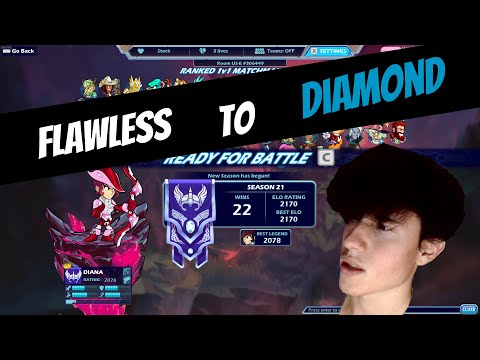 Pro player Flawless to Diamond in ranked season 21 !