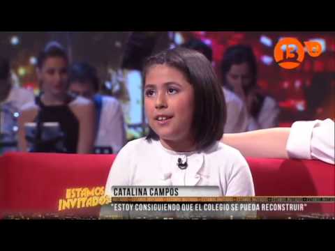 Estamos Invitados con Don Francisco-Catalina Campos la pequeña dirigenta estudiantil de coronel en