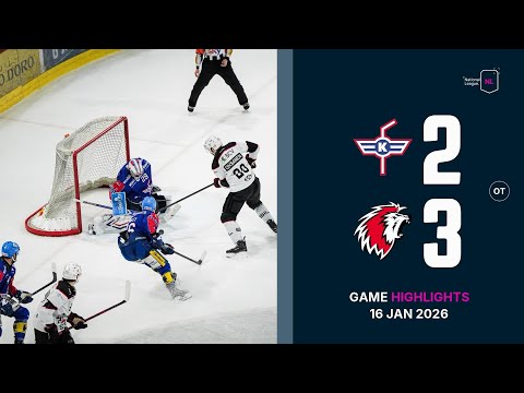 EHC Kloten vs. Lausanne HC - Game Highlights