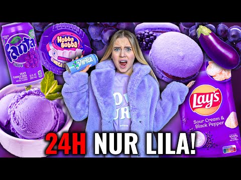 24H NUR DIE FARBE ESSEN DIE MAN TRÄGT!😳 (zu ungesund) - Itsmisabell