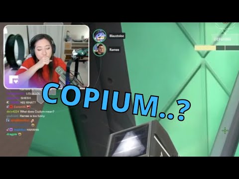 Fuslie explains what COPIUM is...