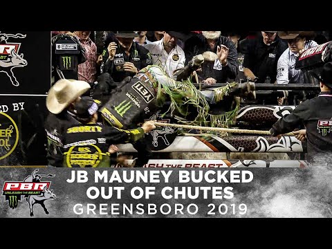 J.B. Mauney Gets BROKEN FIBULA After Getting Bucked Out of Chutes | 2019