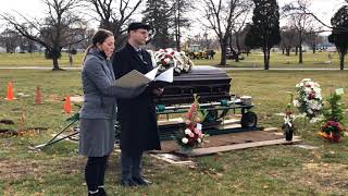 Jane Spoelman (1933 - 2020) Graveside Service at Sunrise Memorial Gardens
