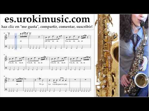 Tutorial de Saxofon (tenor) Calvin Harris ft. Rihanna - This Is What You Came For Clases Notas