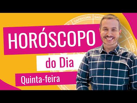 05/03/2026 - DAILY HOROSCOPE - (THURSDAY) | André Mantovanni