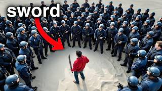 1 Guy Vs 100 Cops...
