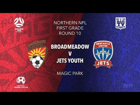 2019 NPL Northern NSW u20s and 1st Grade - Round 10 - Broadmeadow Magic v Newcastle Jets Youth