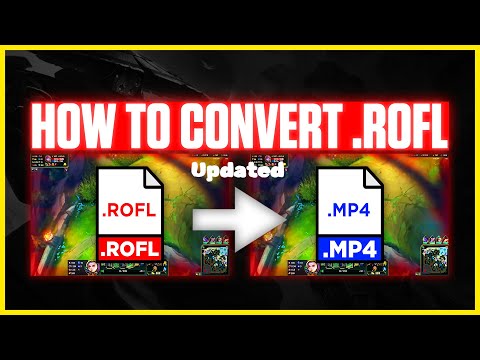 [UPDATED] - How to convert your League of Legends replay (ROFL) file to video online