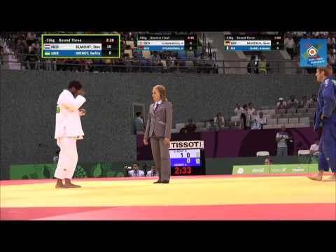 Dex Elmont vs Serhiy Drebot European games Baku 2015