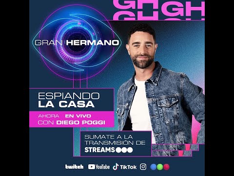 👁️ GRAN HERMANO EN VIVO 👁️ ESPIAMOS LA CASA CON DIEGO POGGI  🔥