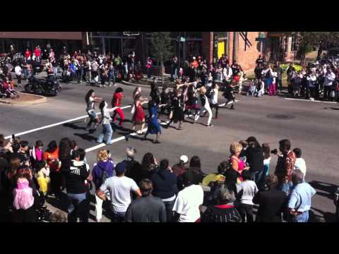 "Thriller" flash mob in Tulsa
