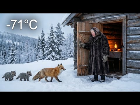 An Elderly Woman Helps a Fox Cub in Winter - A Remarkable Return | Retold Survival Story