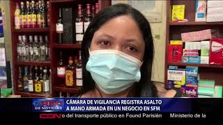 Cámara de vigilancia registra asalto a mano armada en negocio de SFM