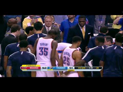 [HD] Serge Ibaka Monster Slam against the Washington Wizards